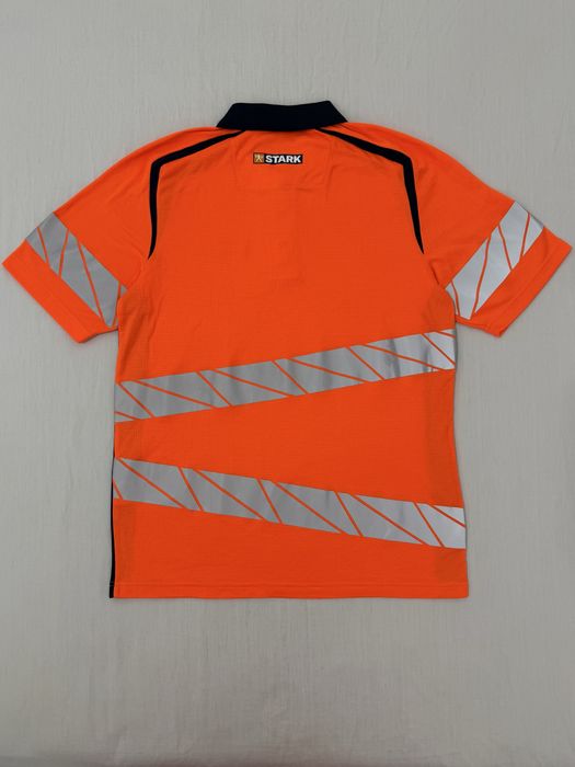 Tricou MASCOT Polo (XL barbat) munca lucru santier vizibil vizibilitate work workwear premium benzi reflectorizante