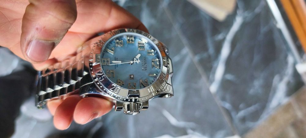 Автоматик Швейцарски часовник Инвикта Invicta диаманти цифри diamonds