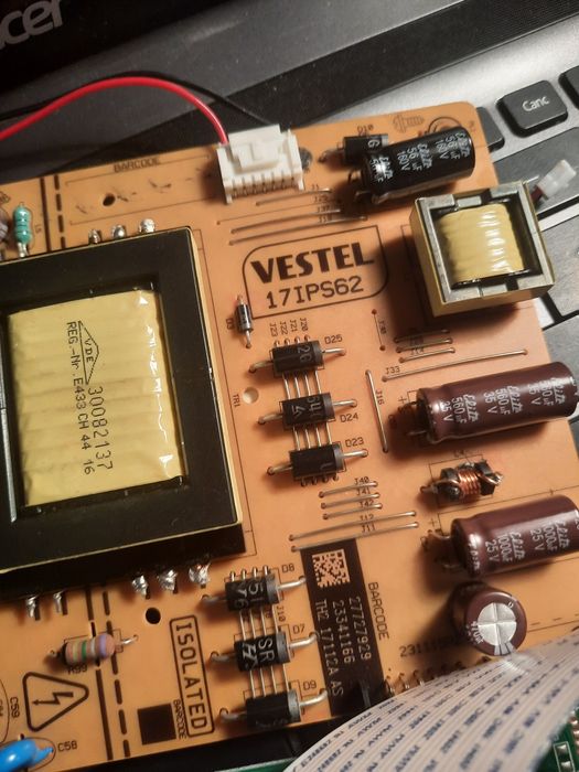 Placa de baza +sursa alimentare model Vestel