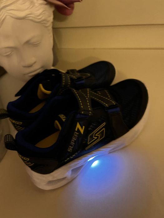 Sneakers copii/ incaltaminte sport/adidasi Sketchers SuperZ cu lumini