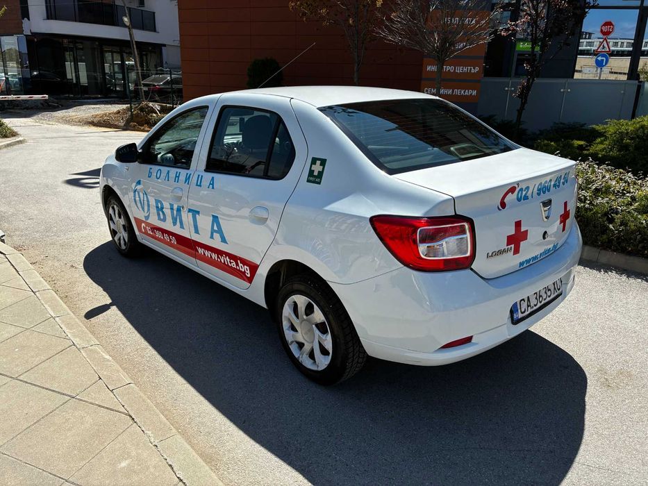 Дачия Логан, 1.5dci, 163800км. Сервизна книжка, ЕСПАС ауто