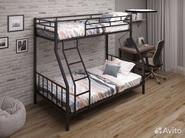 Двухъярусная кровать Loft krovat темир крават  Granada