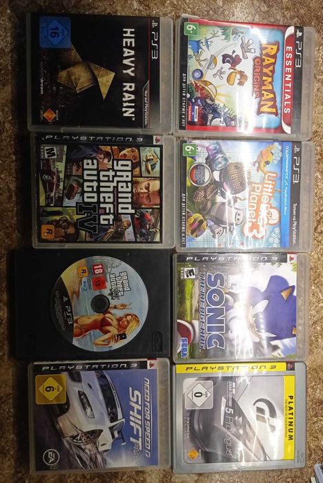 Диски игровые PS3
