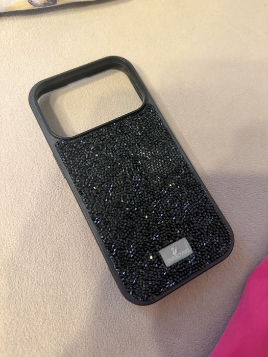 Айфон 17 про чехол блестящий Swarovski