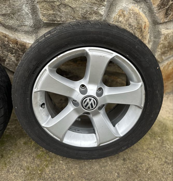 Джанти с гуми 16 цола / VW / Audi / Skoda / Seat/195 55 16 лети джанти