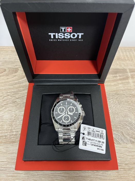 Нов мъжки часовник TISSOT – оригинал, кутия + документи 24 месеца гара