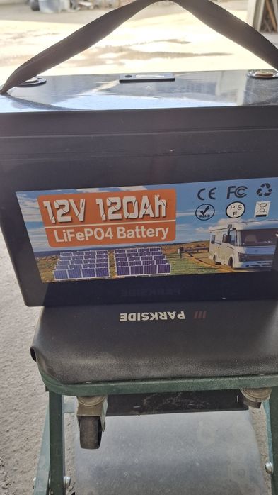 2бр LiFePO4 батерии 12v 120ah