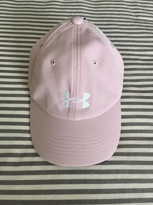 детска шапка с козирка Under Armour розова/лилава