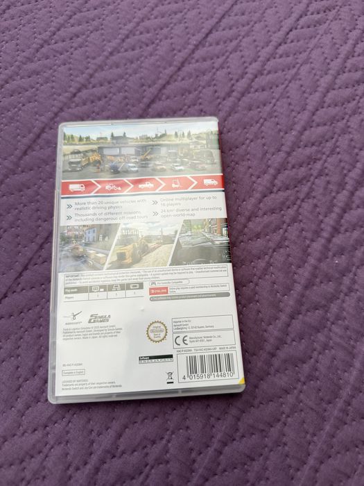 Expeditions и Trucks and Logistics simulator nintendo
