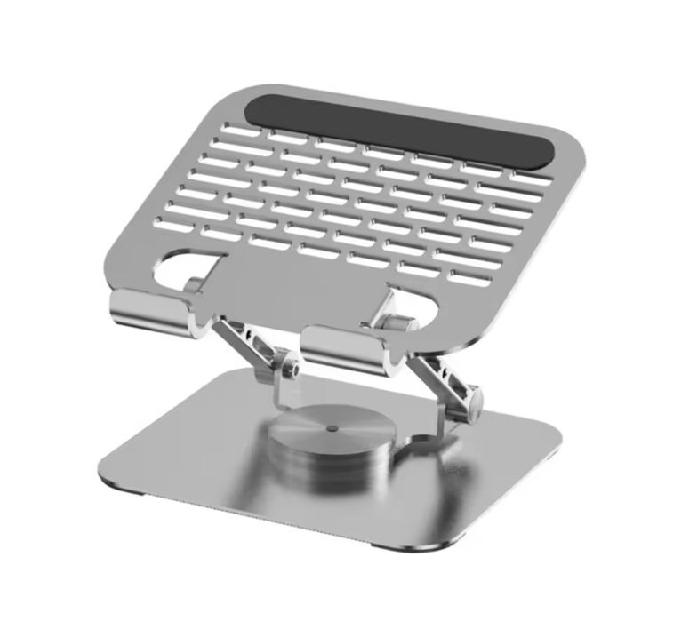 Suport Solid Stand Metalic Pentru Tableta Culoare Argintie