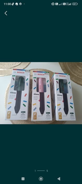 Клеевой Аккумуляторный пистолет Bosch