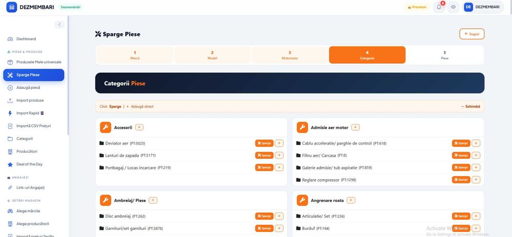 Colaborare Marketplace auto + asociere + dezvoltare / vanzare platforma
