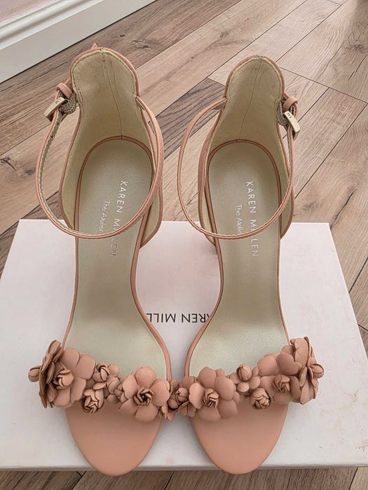 Кожени сандали Karen Millen