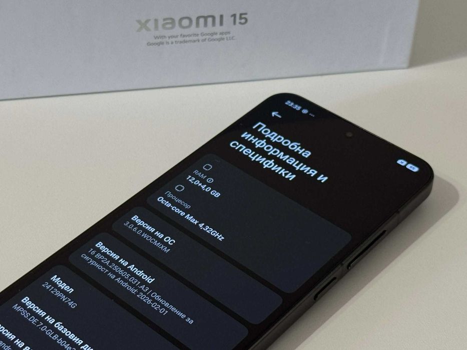 Бартер! Гаранция! Xiaomi 15 Black (Черен)
