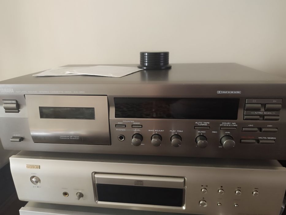 Deck Yamaha +Casete audio originale și inregistrate