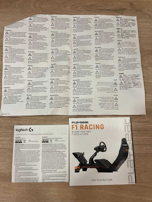 Пълен комплект волан Logitech G29 с педали и скоростен лост (още в гаранция) - Magic Games