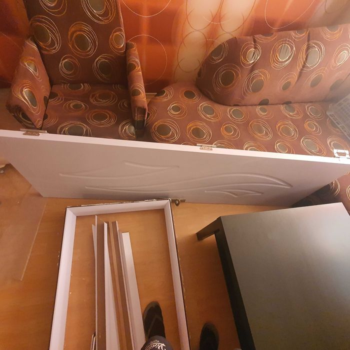 Бяла интериорна врата 194/66,5