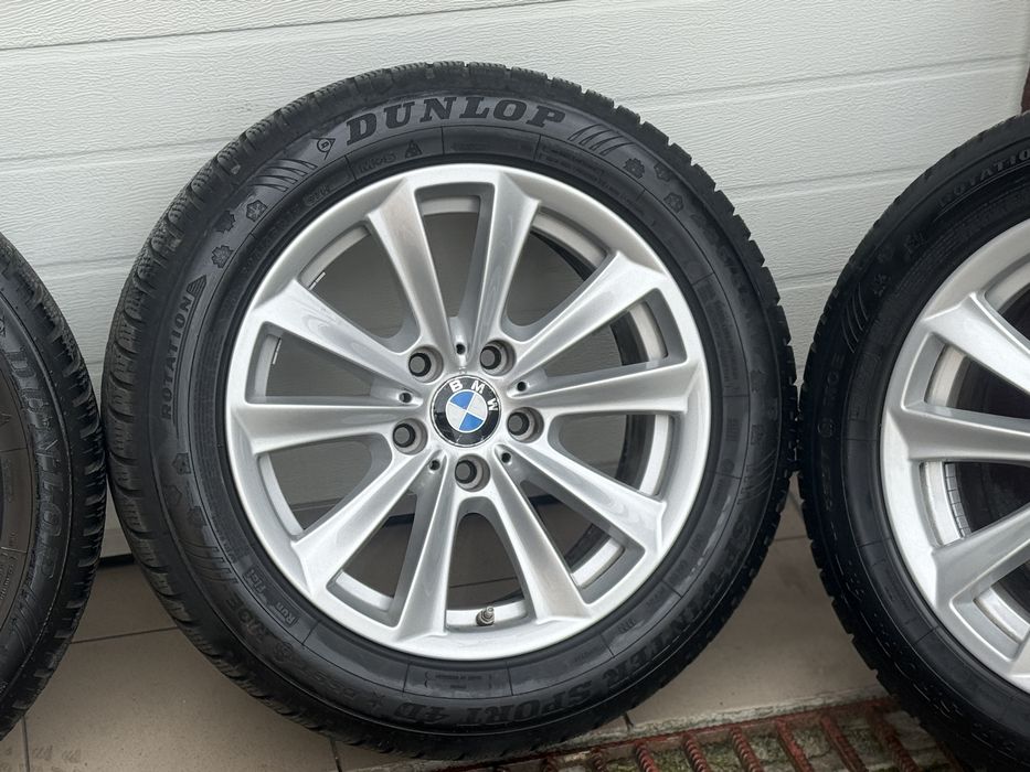 Jante aliaj BMW  F11 F10 4x Dunlop iarna  225/55R17