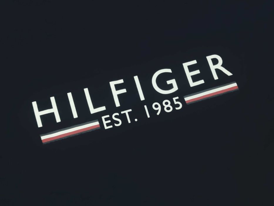 Tricou Tommy Hiliger - Navy Blue Regular