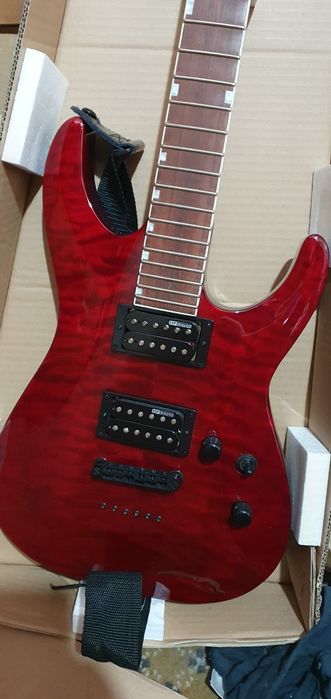 Chitara noua, acte muziker ESP LTD MH 200 red