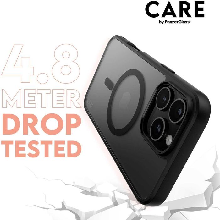 CARE BY PANZERGLASS® 3-в-1 защита на поверителността iPhone 16 Pro Max