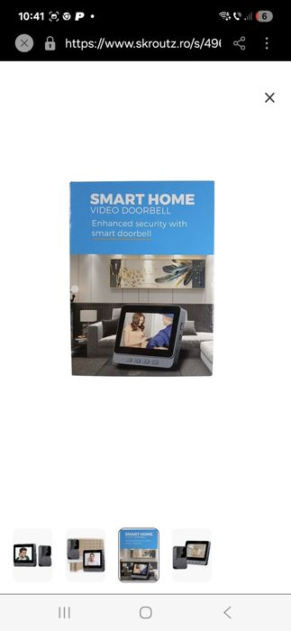 Sonerie video inteligenta