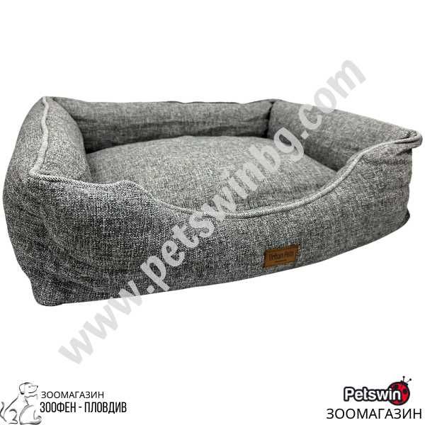 Легло за Куче/Коте - 60см/45см/20см - Сив - Mia Premium - Urban Pets