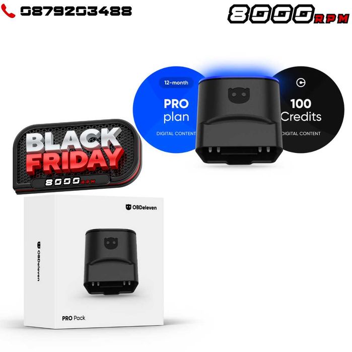 OBDeleven 3 Pro Pack 100 cr. авто диагностика VW BMW AUDI VAG com VCDS