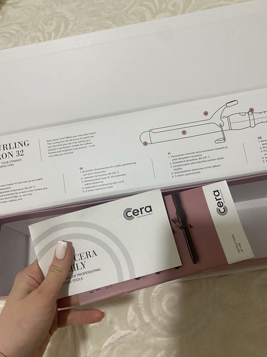 Преса на Babyliss и маша за коса Cera 32mm