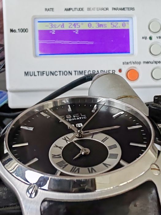 Ceas Ebel Classic Hexagon Automatic GMT 46 mm Funcționează Impecabil!