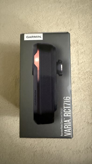 Lumina ciclism spate plus camera cu radar GARMIN VARIA RCT716 noua nefolosita
