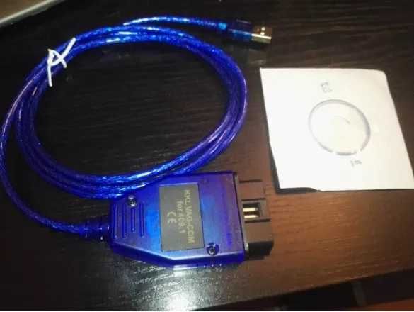 Кабел за диагностика за Ауди, Сеат, Шкода, VW, VAG COM, KKL 409.1 нов