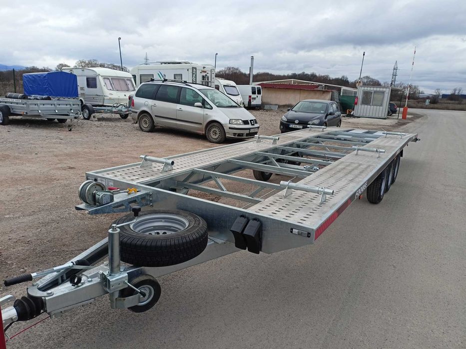 Двойна платформа 8.50 / 2.10 /3500 кг/ ПОД НАЕМ