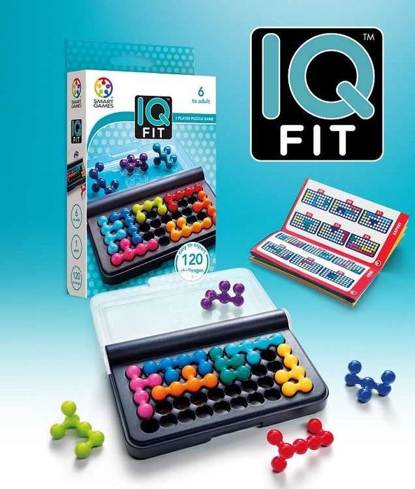 IQ Game FIT PUZZLE PRO № 4 от 8 – 3D части за запълване
