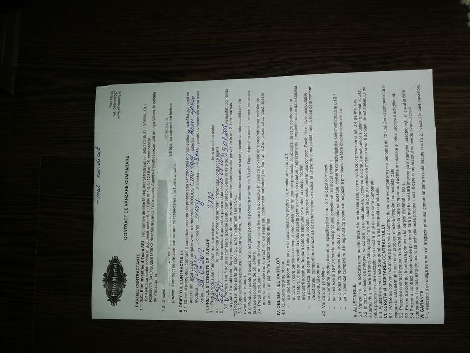 Rochi de mireasa Elite Mariaje