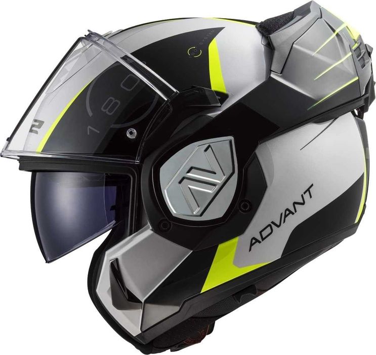 Отваряeмa мото Каска LS2 FF906 ADVANT CODEX WHITE/FLUO,очила