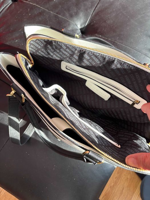 Голяма дамска чанта/38/28/16 см. STEVE MADDEN. Безплатна доставка