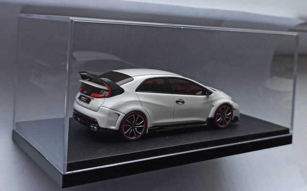Macheta Honda Civic Type R FK2 2014 Prototype alb - Ebbro 1/43