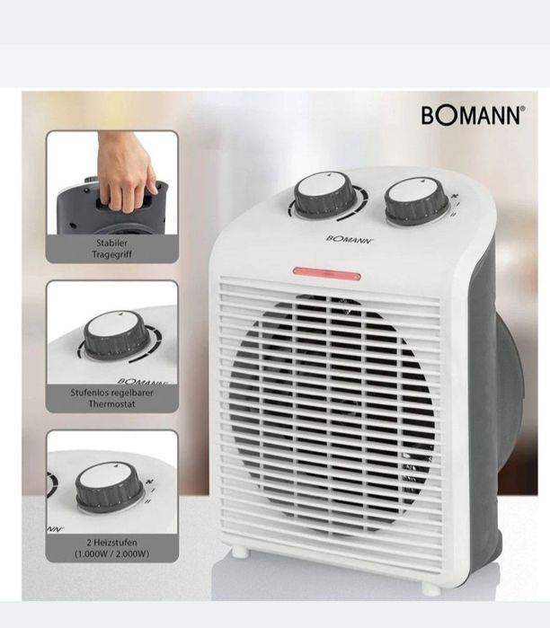 ventilatorul practic HL 6040 CB de la Bomann