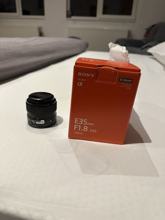 Sony 35 mm f1.8 oss cu garantie