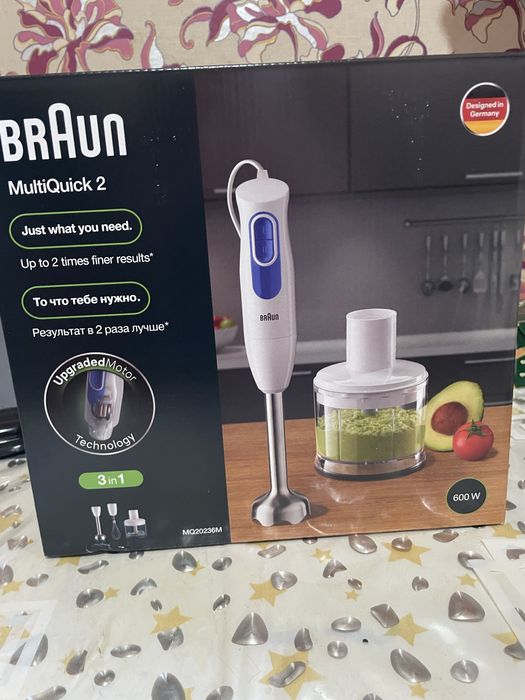 Погружной блендер новый