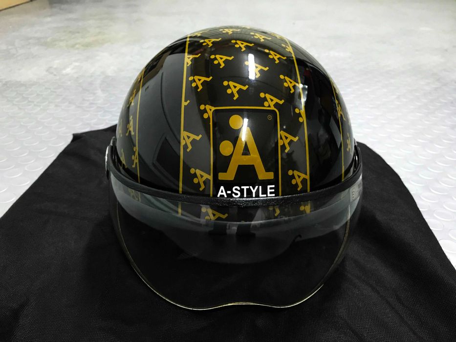Италианска каска за мотор, скутер или АТВ - марка A-Style