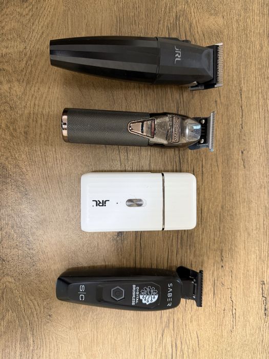 Продават се JRL Onyx машинка и шейвър и Babyliss Skeleton