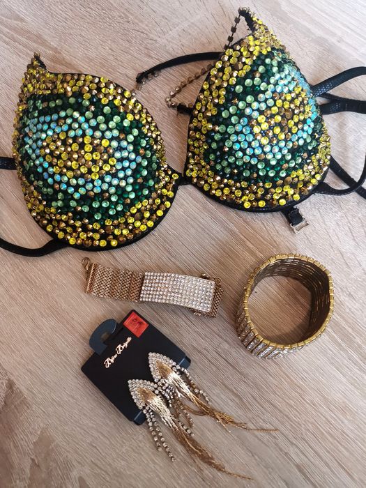 Състезателен бански за Бикини Фитнес