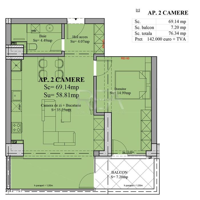 Apartament – București, Rahova - Vedere 2