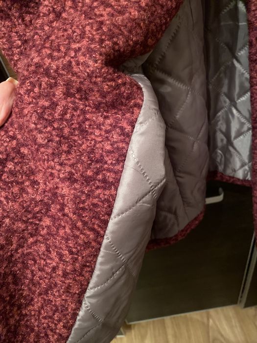 Пальто женское тёплое oversize 48/52