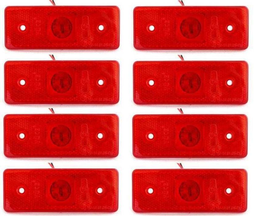 1 бр. Лед LED габарити светлини за кола камион бус  12-24V 3 цвята