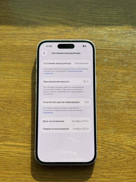 Iphone 15 128gb 91% идеальный 10/10!