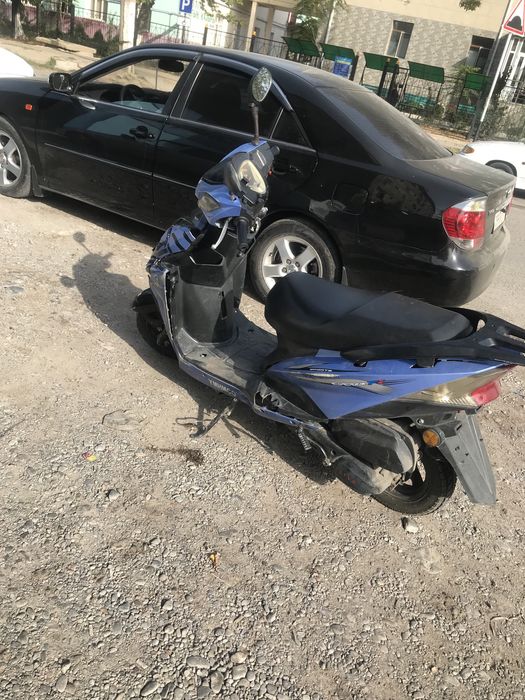 Мопед жүріспен, мынесын кетесын