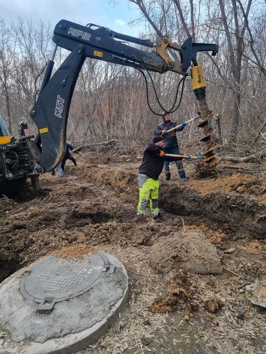 Гидромолот и ямобур 3/1